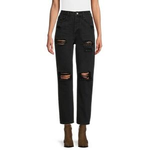 No Boundaries Juniors’ High Rise 90's Jeans